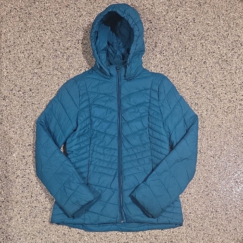 Xersion Blue Puffer Jacket Size Small